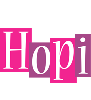 Hopi whine logo