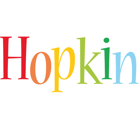 Hopkin birthday logo