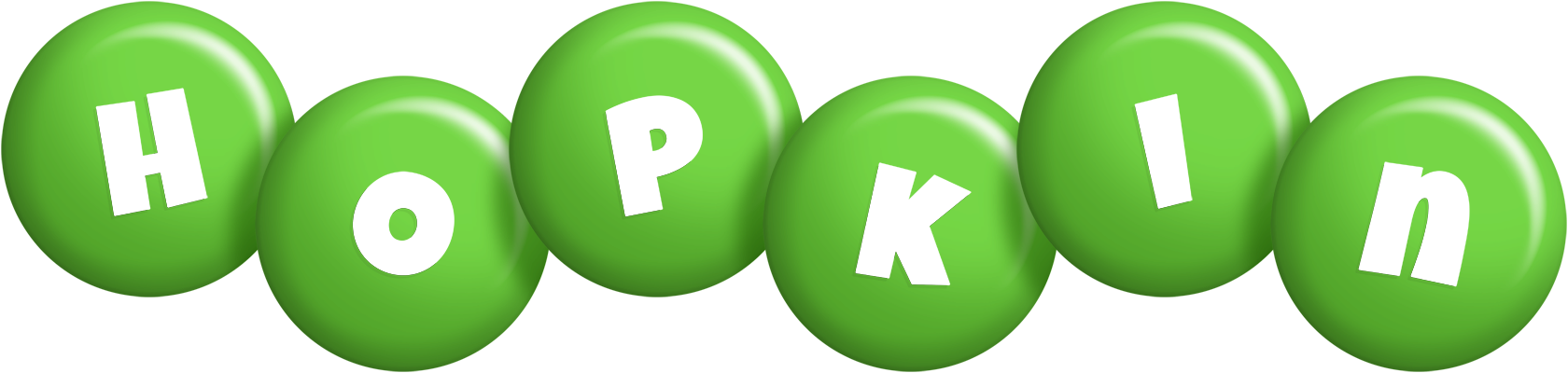 Hopkin candy-green logo