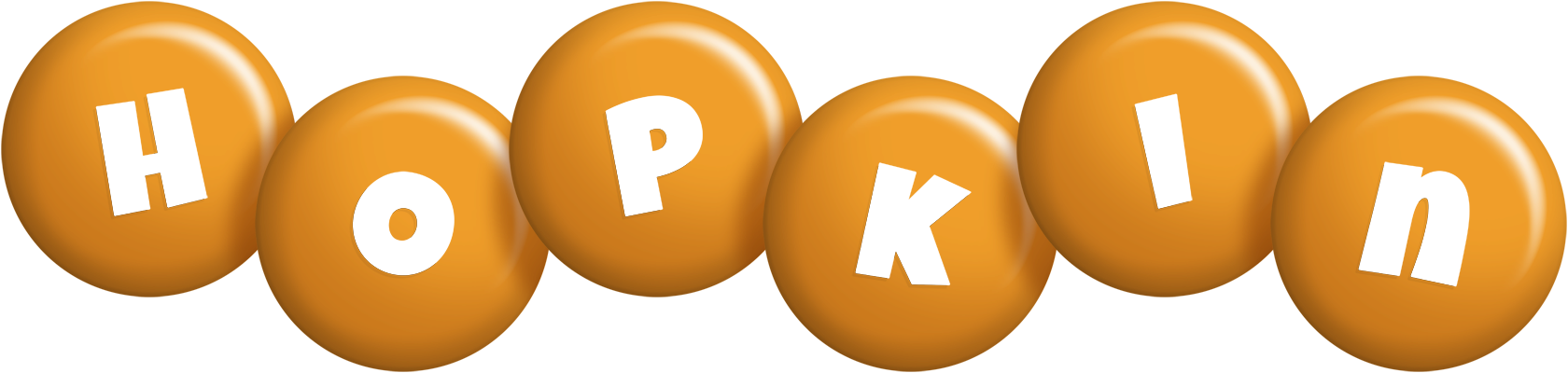 Hopkin candy-orange logo
