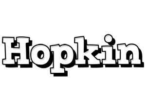 Hopkin snowing logo