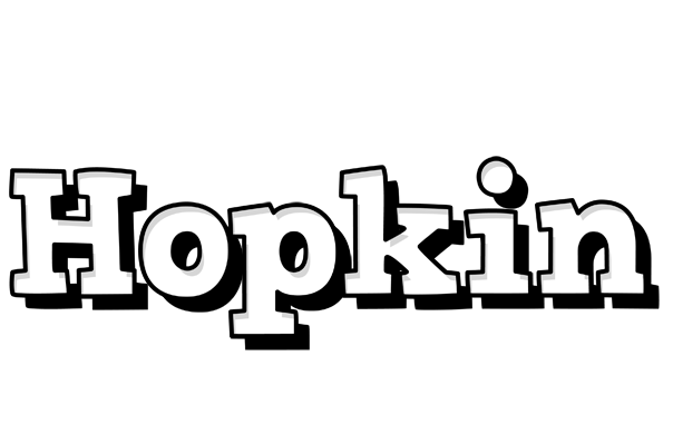 Hopkin snowing logo