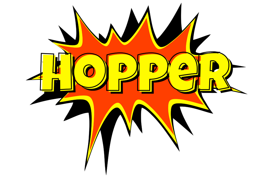 Hopper bazinga logo