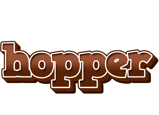Hopper brownie logo