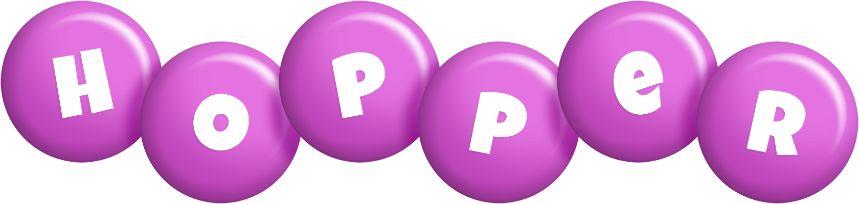 Hopper candy-purple logo