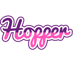 Hopper cheerful logo