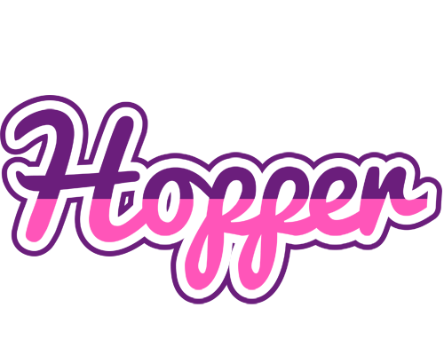 Hopper cheerful logo