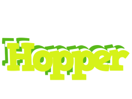 Hopper citrus logo