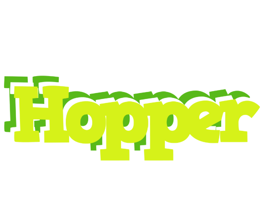 Hopper citrus logo