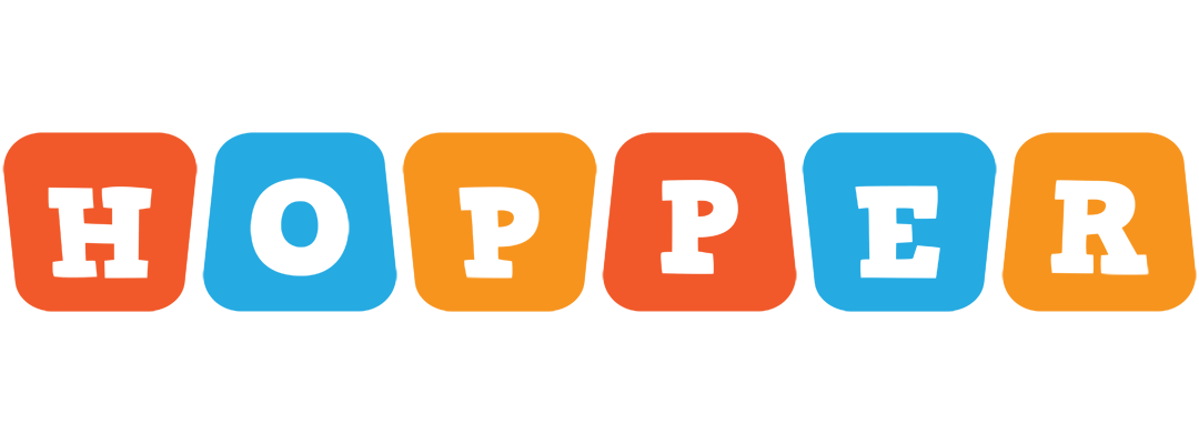Hopper comics logo