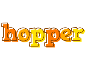 Hopper desert logo