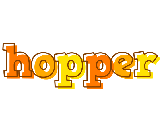 Hopper desert logo