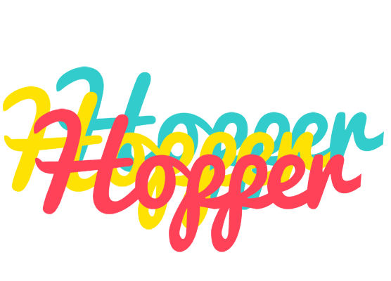 Hopper disco logo