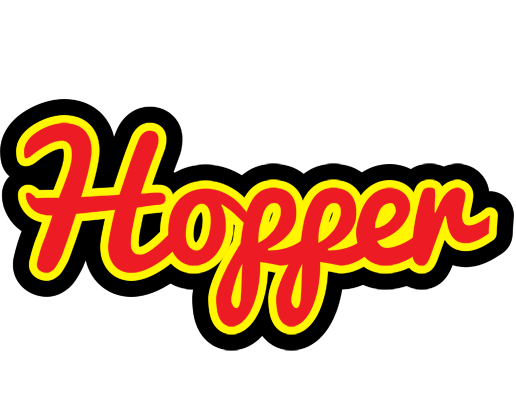 Hopper fireman logo