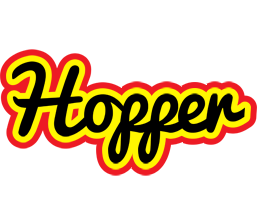 Hopper flaming logo