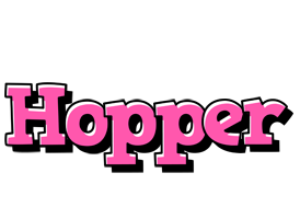 Hopper girlish logo