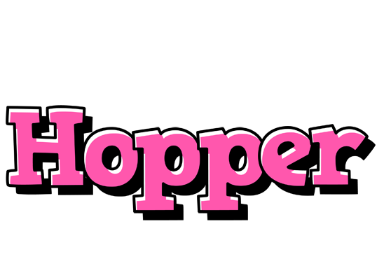 Hopper girlish logo