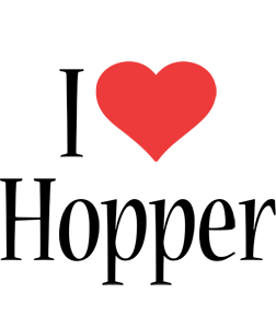 Hopper i-love logo