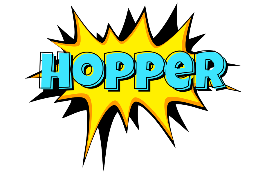 Hopper indycar logo