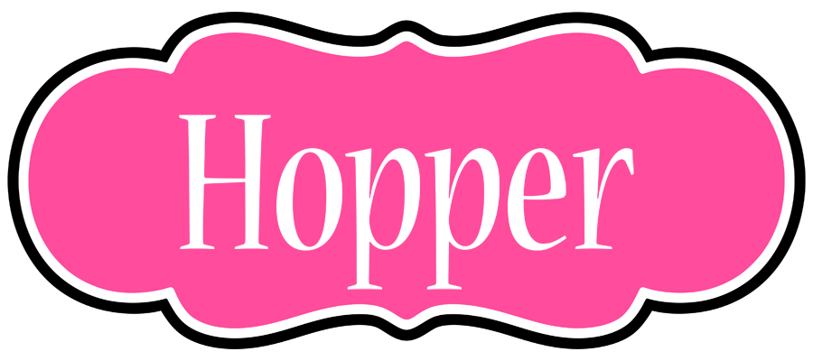 Hopper invitation logo