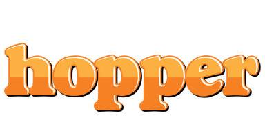 Hopper orange logo