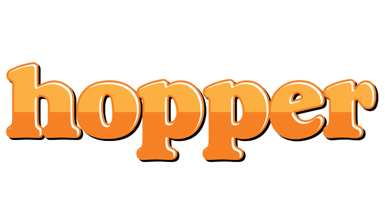 Hopper orange logo