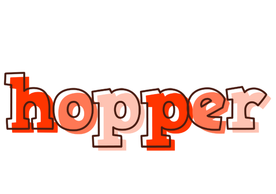 Hopper paint logo