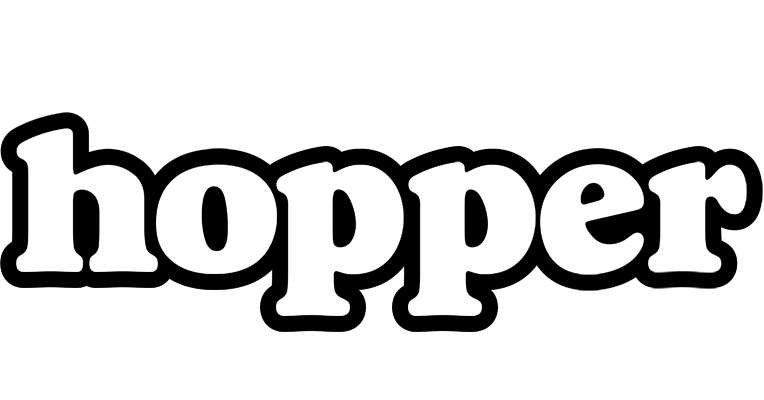 Hopper panda logo