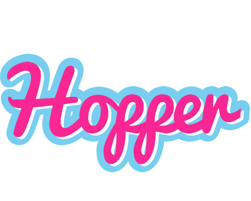Hopper popstar logo