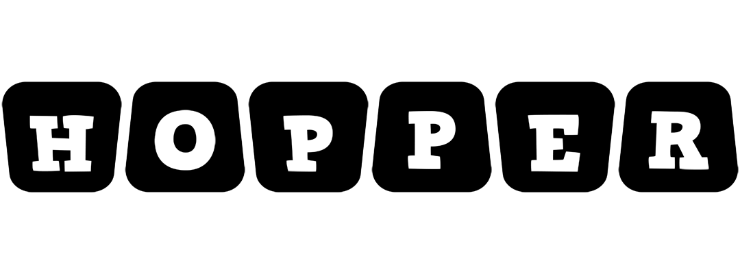 Hopper racing logo