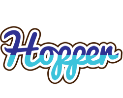 Hopper raining logo