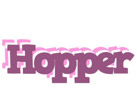 Hopper relaxing logo