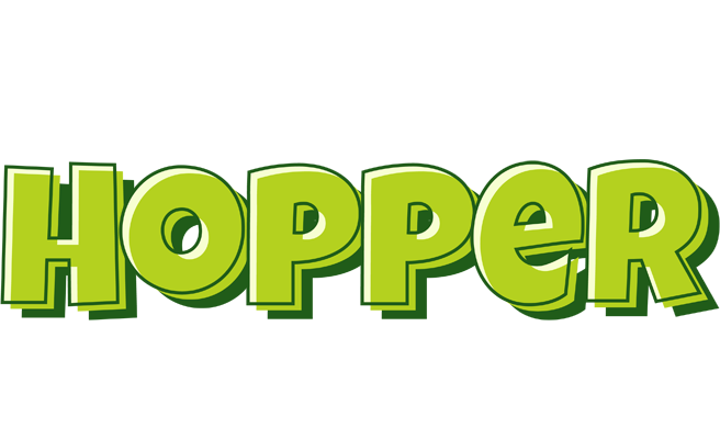 Hopper summer logo
