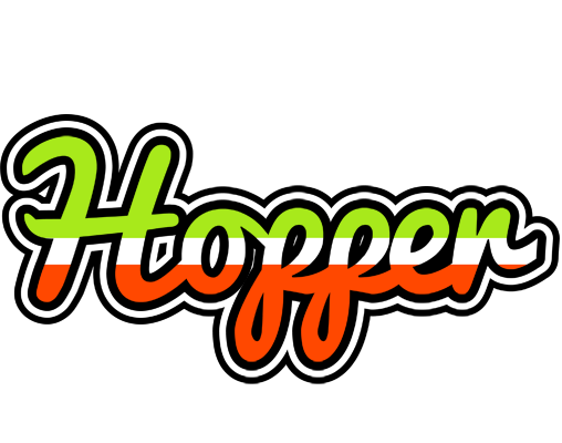 Hopper superfun logo
