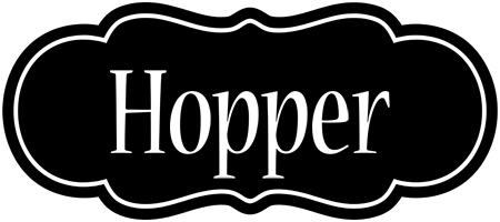 Hopper welcome logo