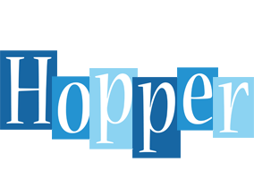 Hopper winter logo