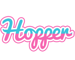 Hopper woman logo