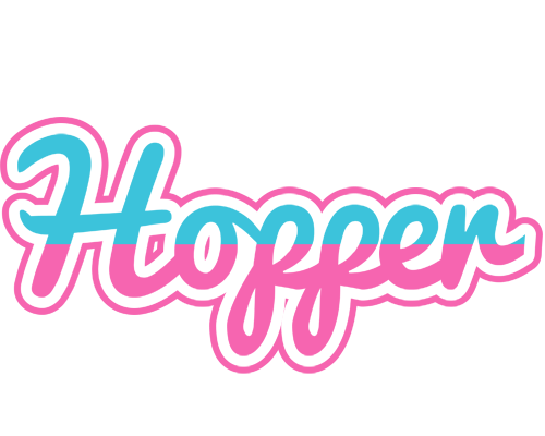 Hopper woman logo