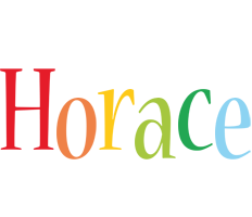 Horace birthday logo