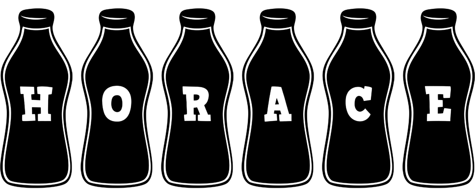 Horace bottle logo