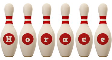 Horace bowling-pin logo