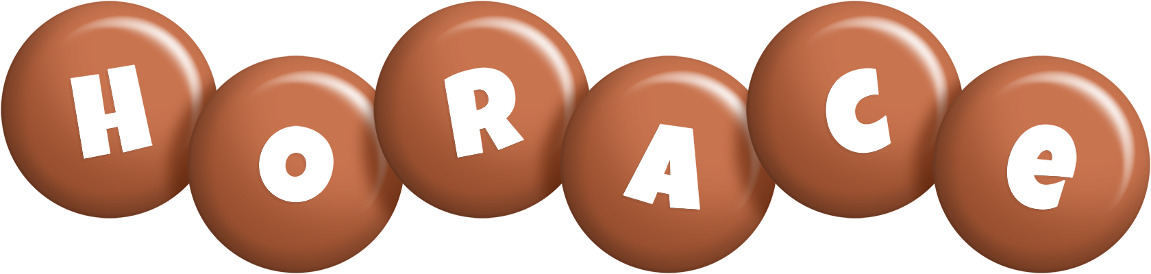Horace candy-brown logo