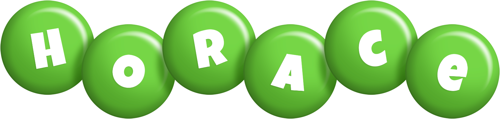 Horace candy-green logo