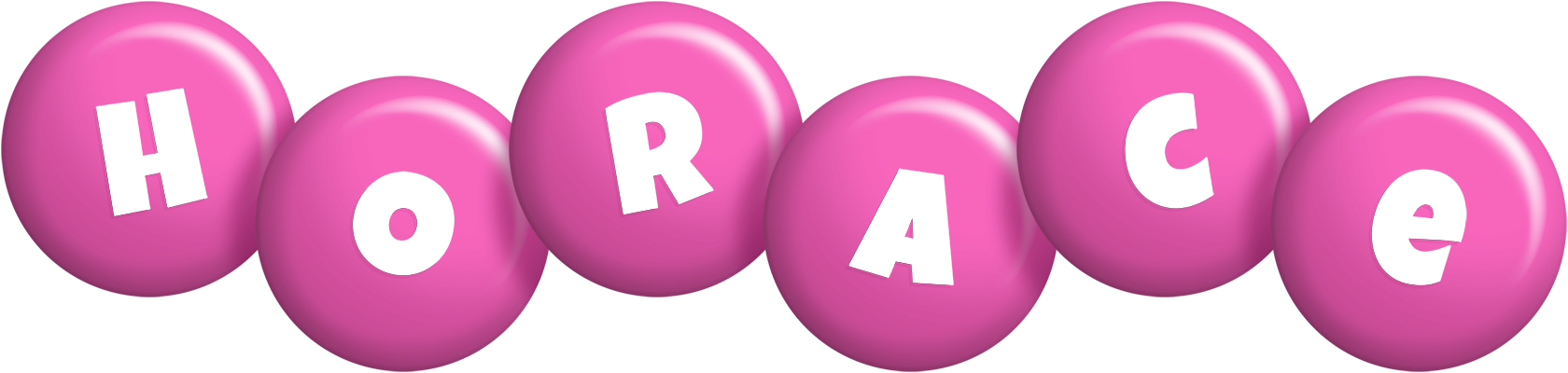 Horace candy-pink logo
