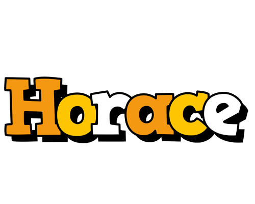 Horace cartoon logo