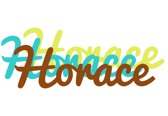 Horace cupcake logo