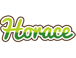 Horace golfing logo