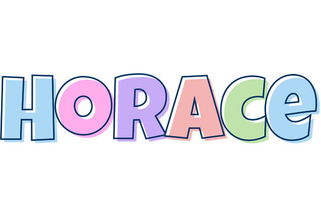 Horace pastel logo