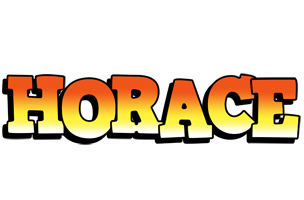 Horace sunset logo
