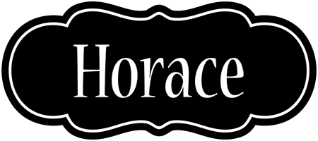 Horace welcome logo